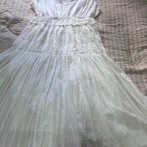 Terzo Millennio maxi linen dress, Size L